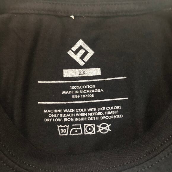 Presidential AF USA Bill Clinton Graphic Tee Shirt Spell Out 'merica Men's 2XL - Picture 4 of 4